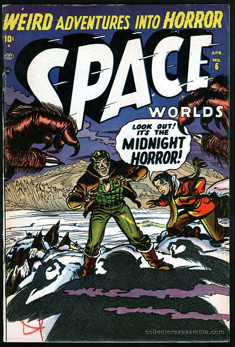 Space Worlds #6 (Apr 1953) CC.Net FN/VF 7.0 