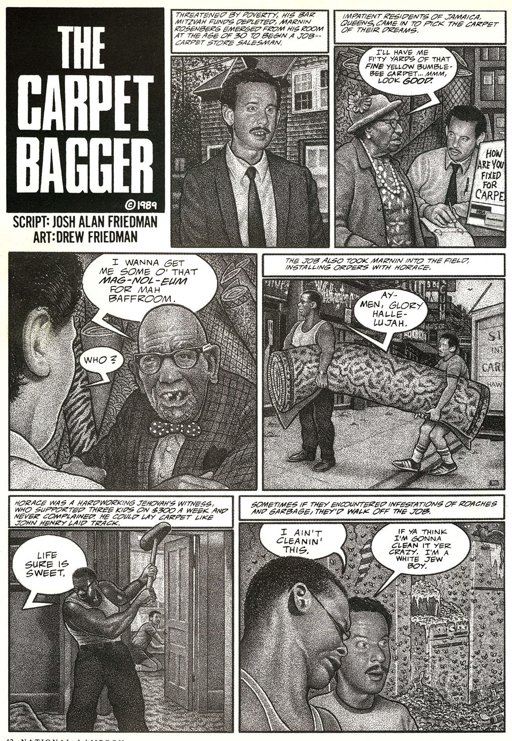 National Lampoon Comic Strip